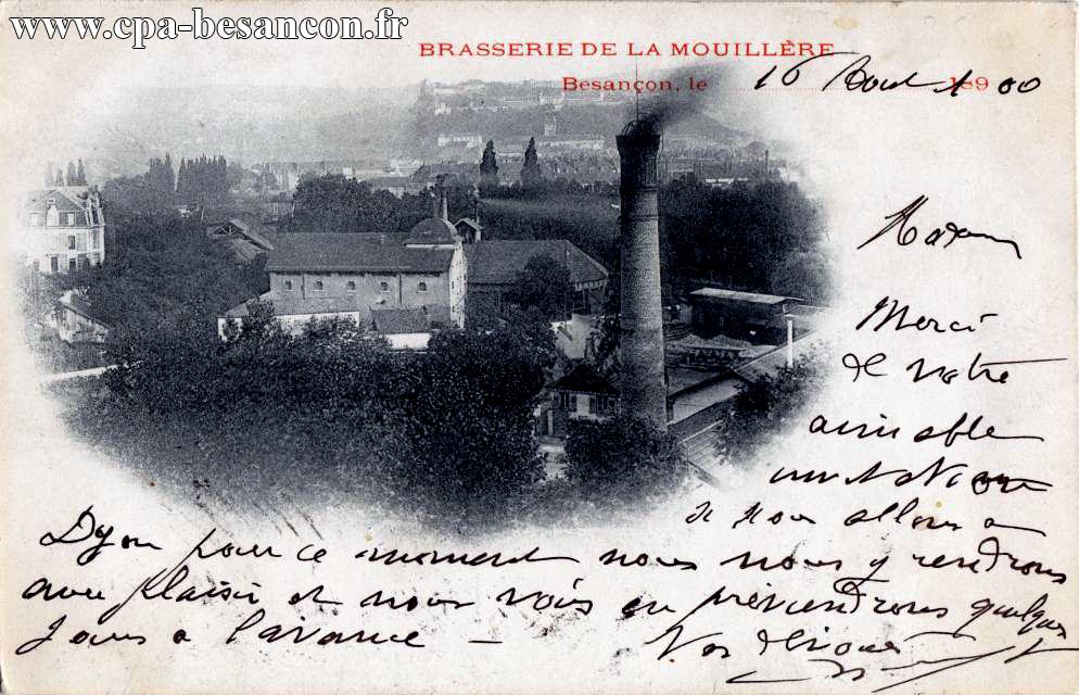 Besançon - BRASSERIE DE LA MOUILLÈRE